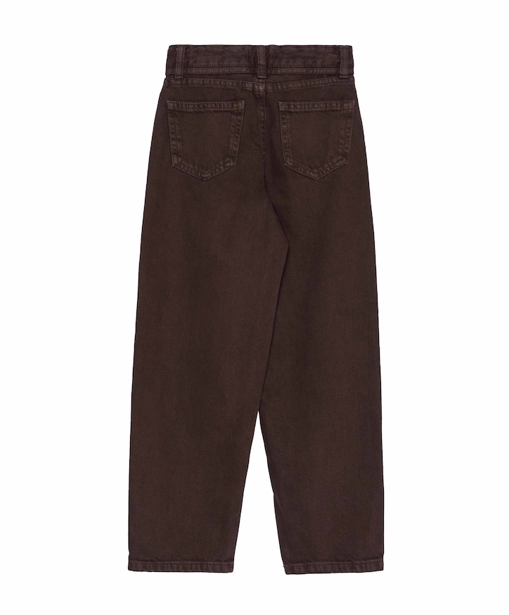 KOGGIANNA MW STRAIGHT COL DNM TAI meisjes jeans bruin