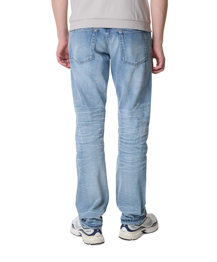 Regular leg heren jeans blauw