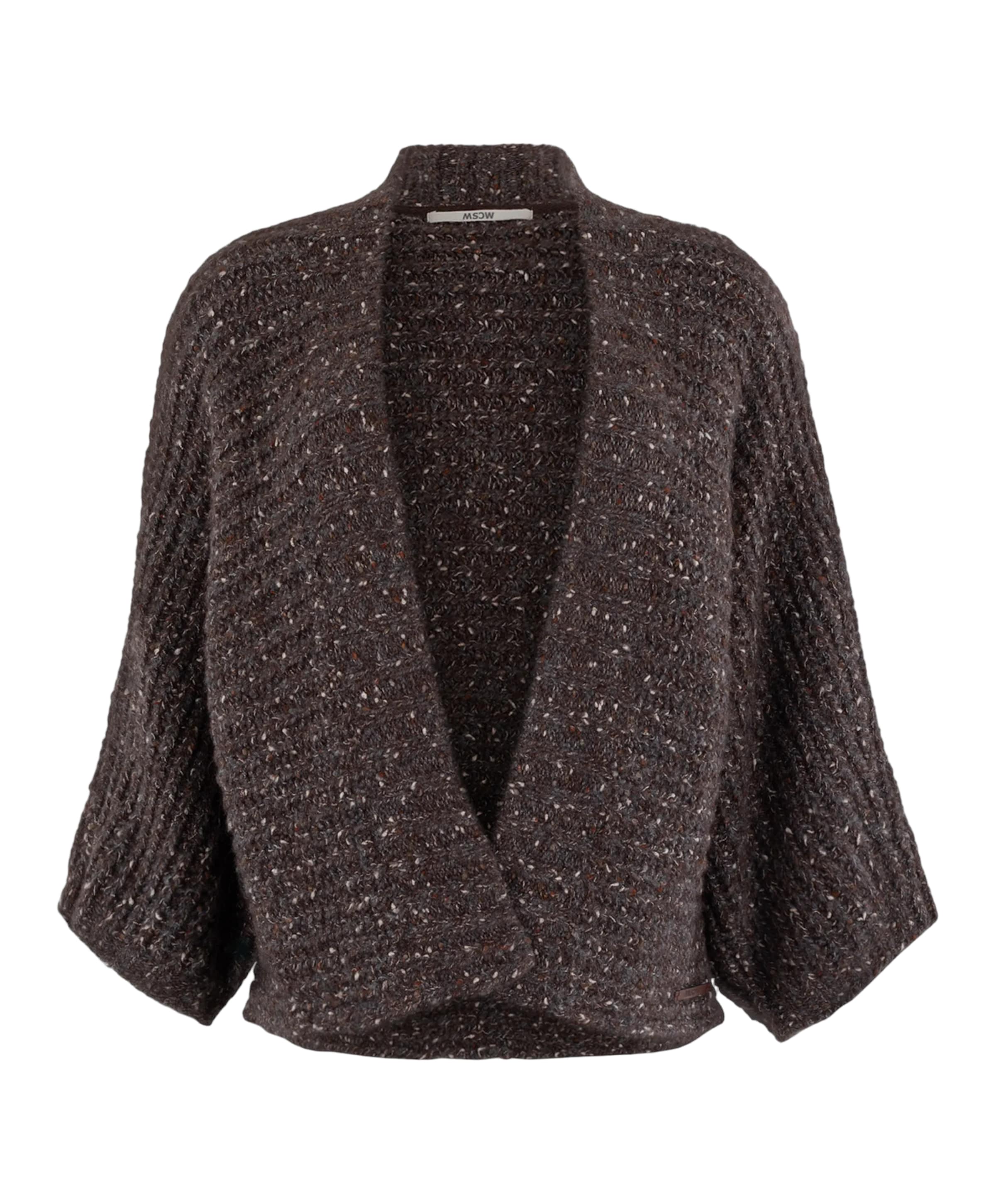 Dames vest bruin