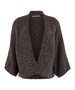 Dames vest bruin