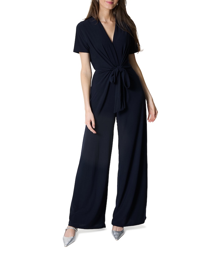 Dames jumpsuit blauw