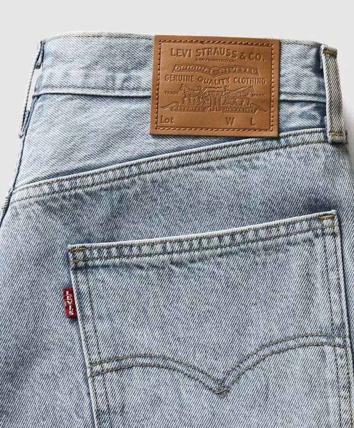 478 Baggy cargo shorts blauw