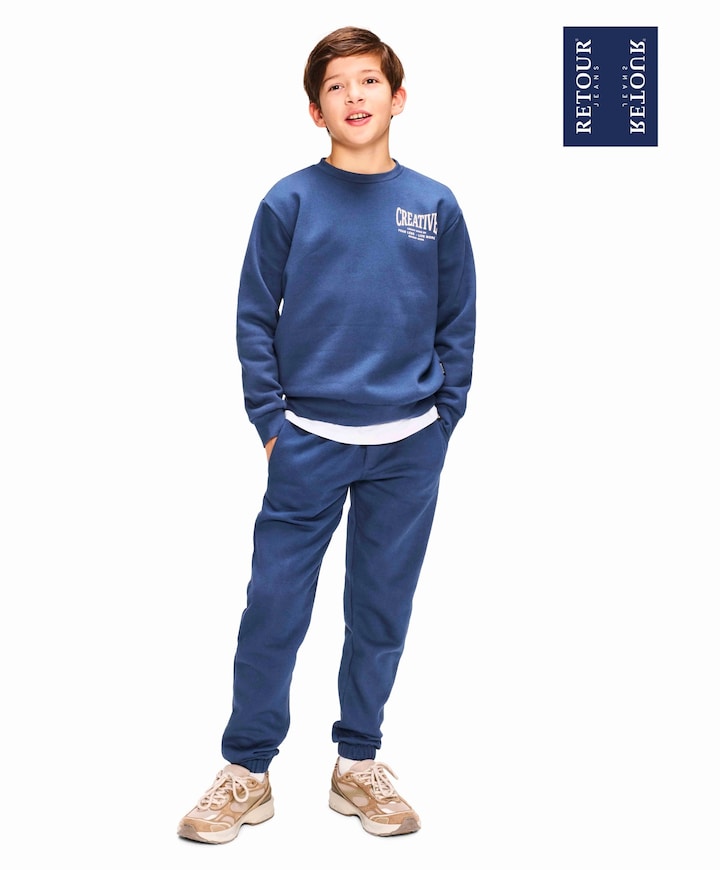 Jongens trui blauw