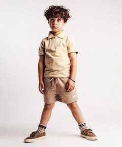 jongens korte broek beige