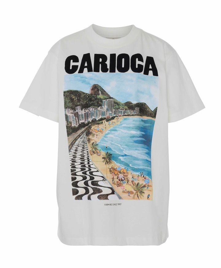Dames T-shirt ecru