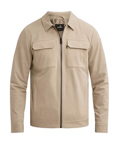 Heren overshirt beige