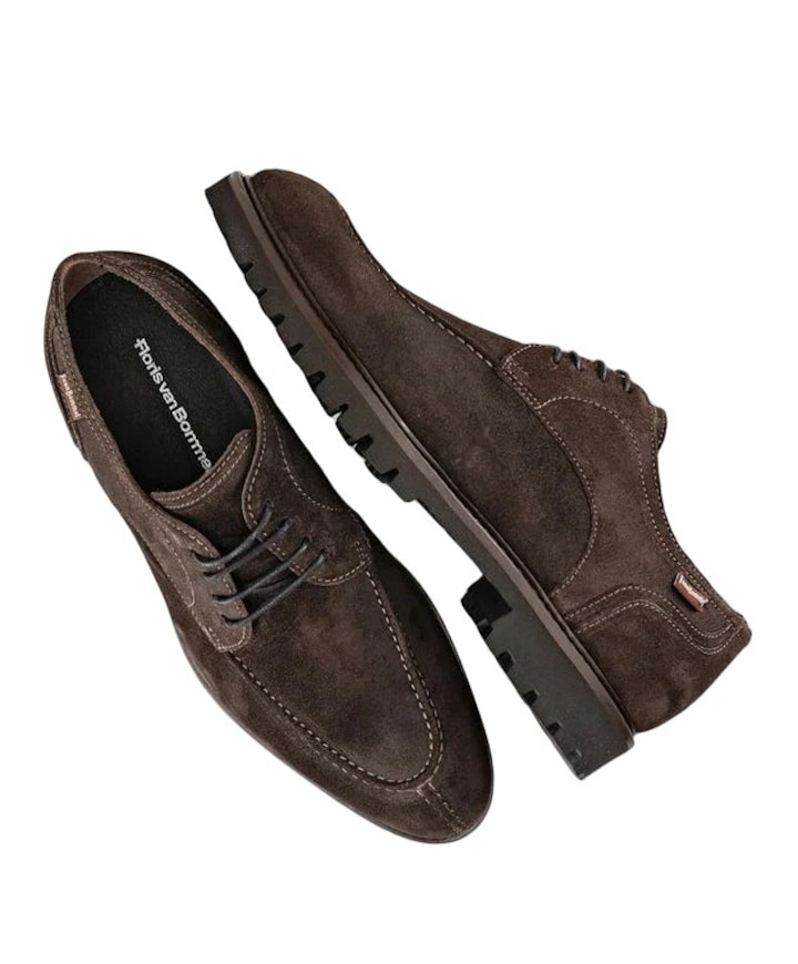 heren veterschoenen bruin