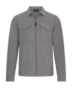 Heren overshirt grijs