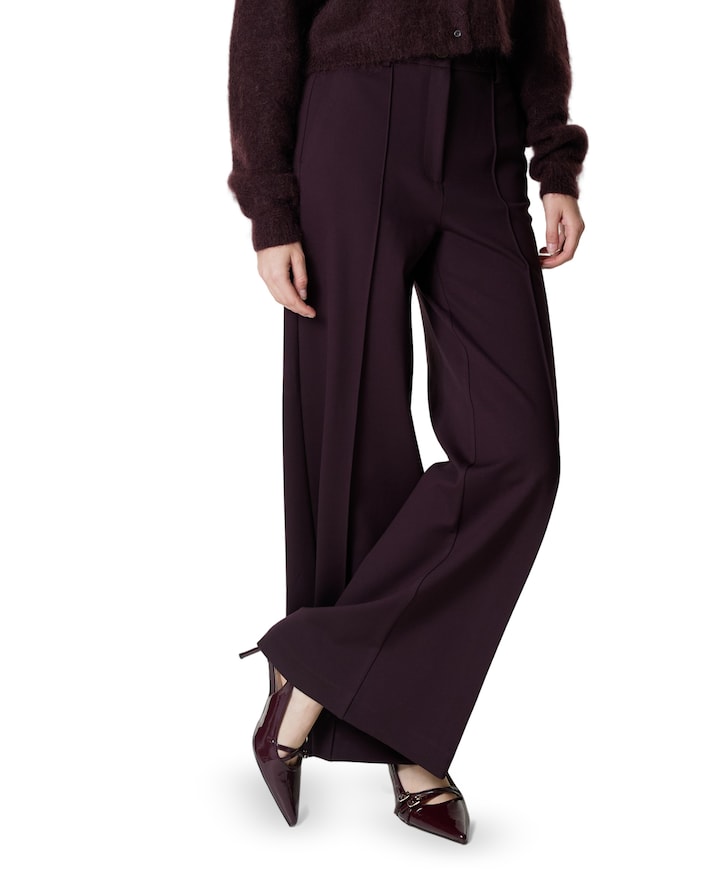 AYLE dames broek paars
