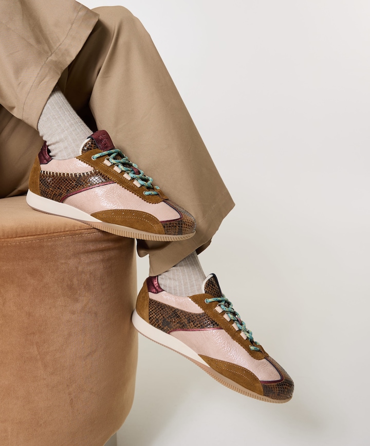 dames sneakers bruin