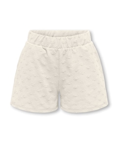 KOGSIMONE WIDE HEART meisjes korte broek beige