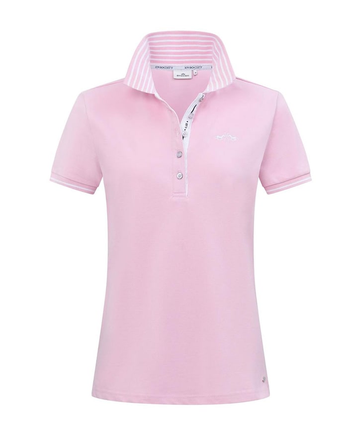 Dames polo roze