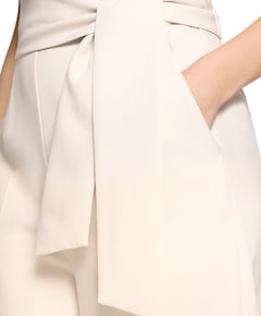 dames jumpsuit beige