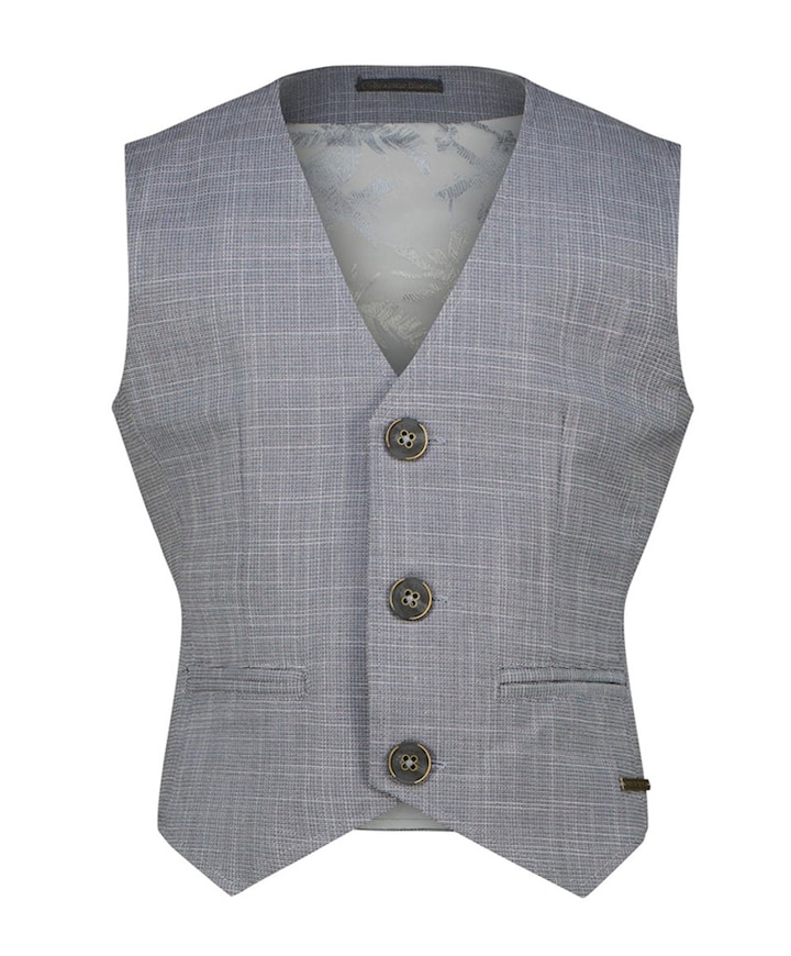 Jongens gilet blauw