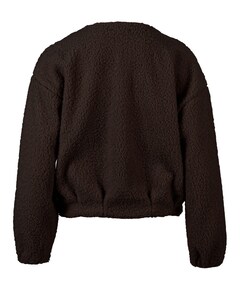 Dames jas bruin