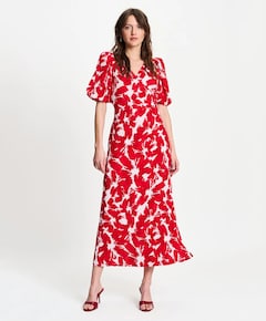Dames jurk rood