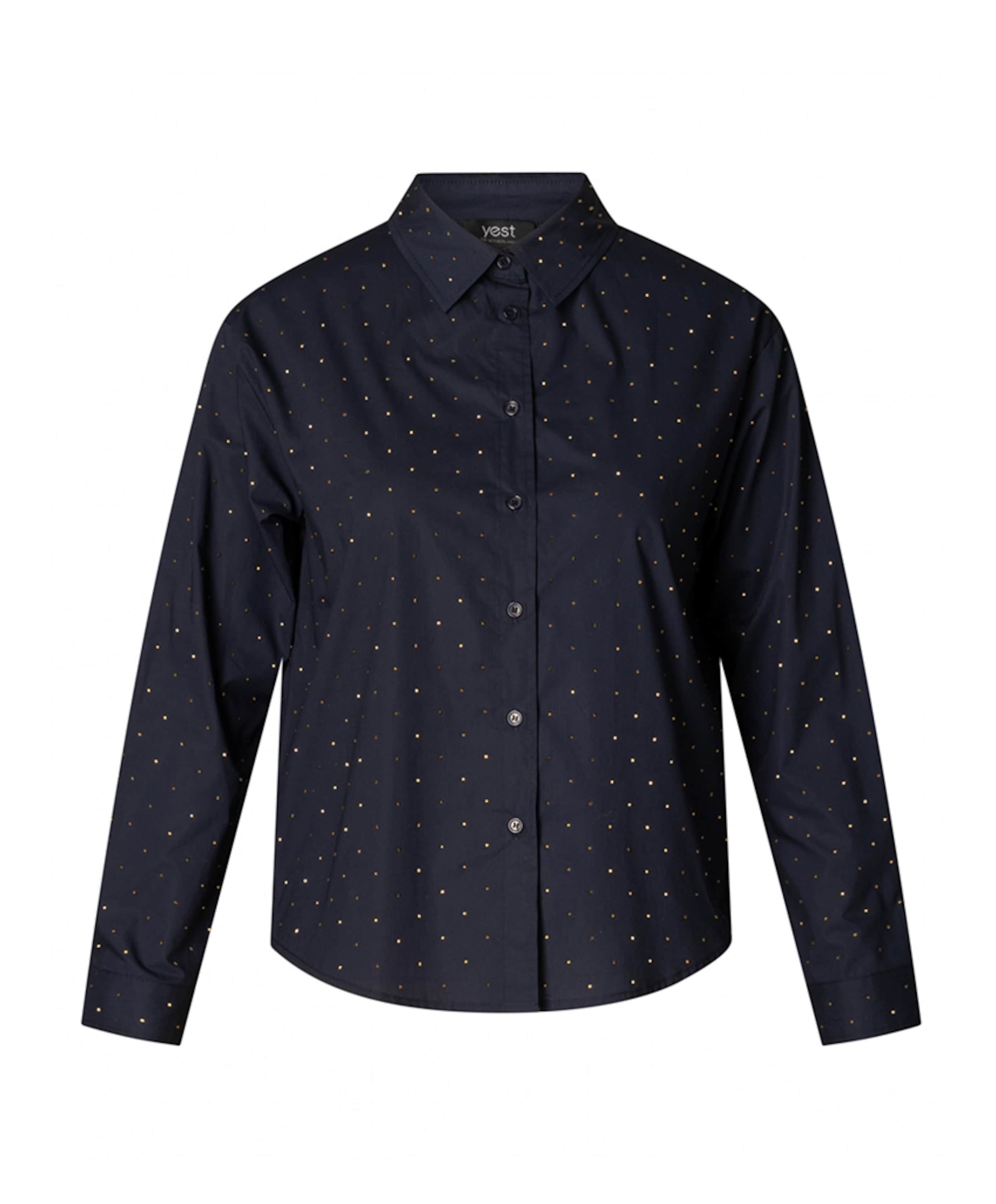 Dames blouse blauw