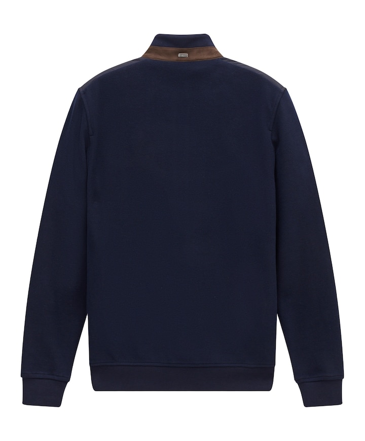 Heren vest blauw