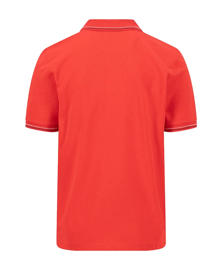 Heren polo rood