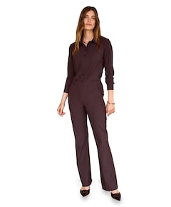 Flair bonded broek bruin