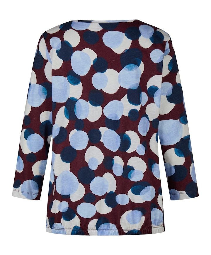 Dames longsleeve bordeaux