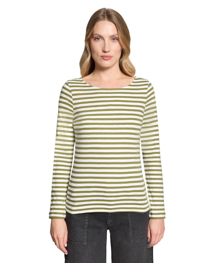 Dames longsleeve groen