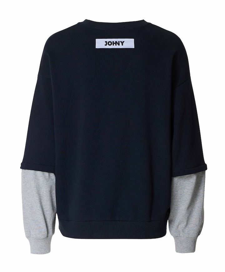 Dames sweater blauw