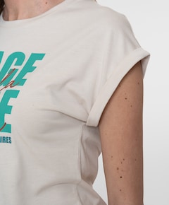 Dames T-shirt beige
