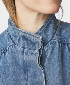 Dames jas blauw