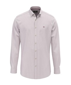 Heren overhemd lange mouw roze