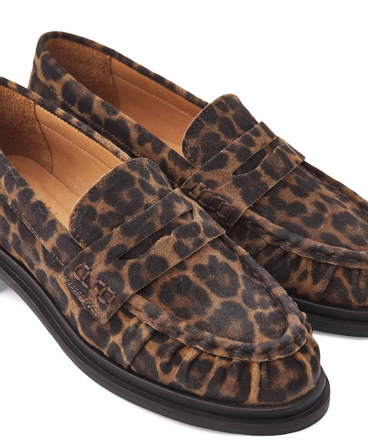 Fae Sarah dames loafers bruin