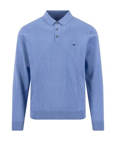 Heren polo blauw