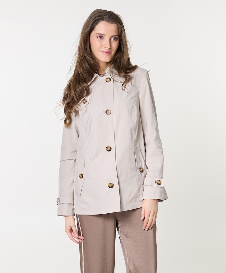 Dames jas beige