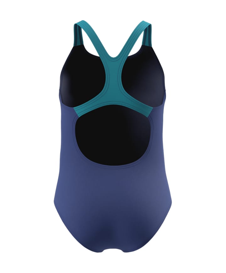 Meisjes badpak blauw