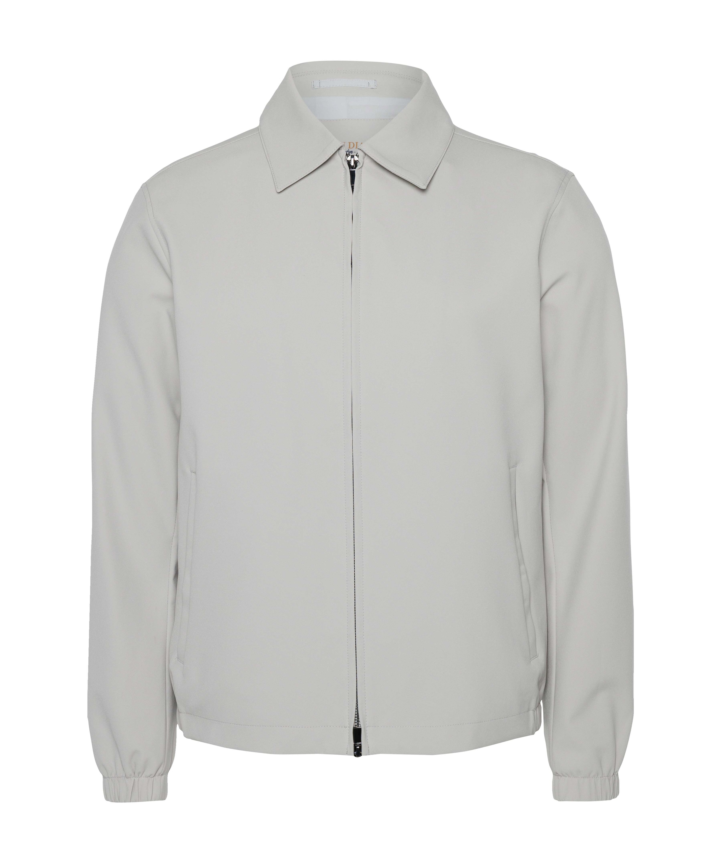Heren overshirt grijs