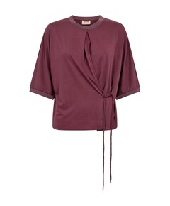 Dames T-shirt bordeaux