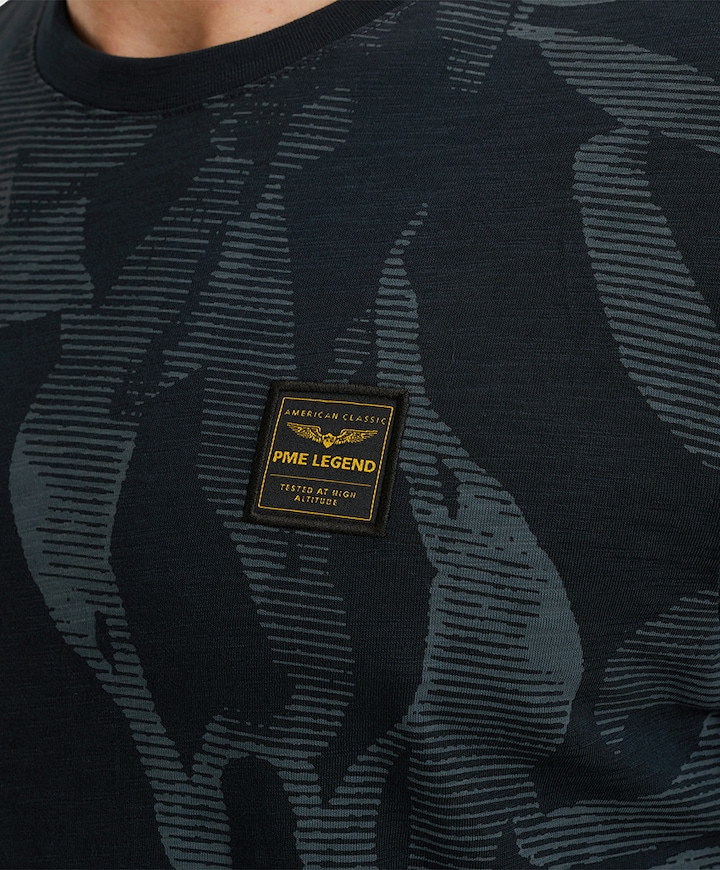 T-shirt blauw
