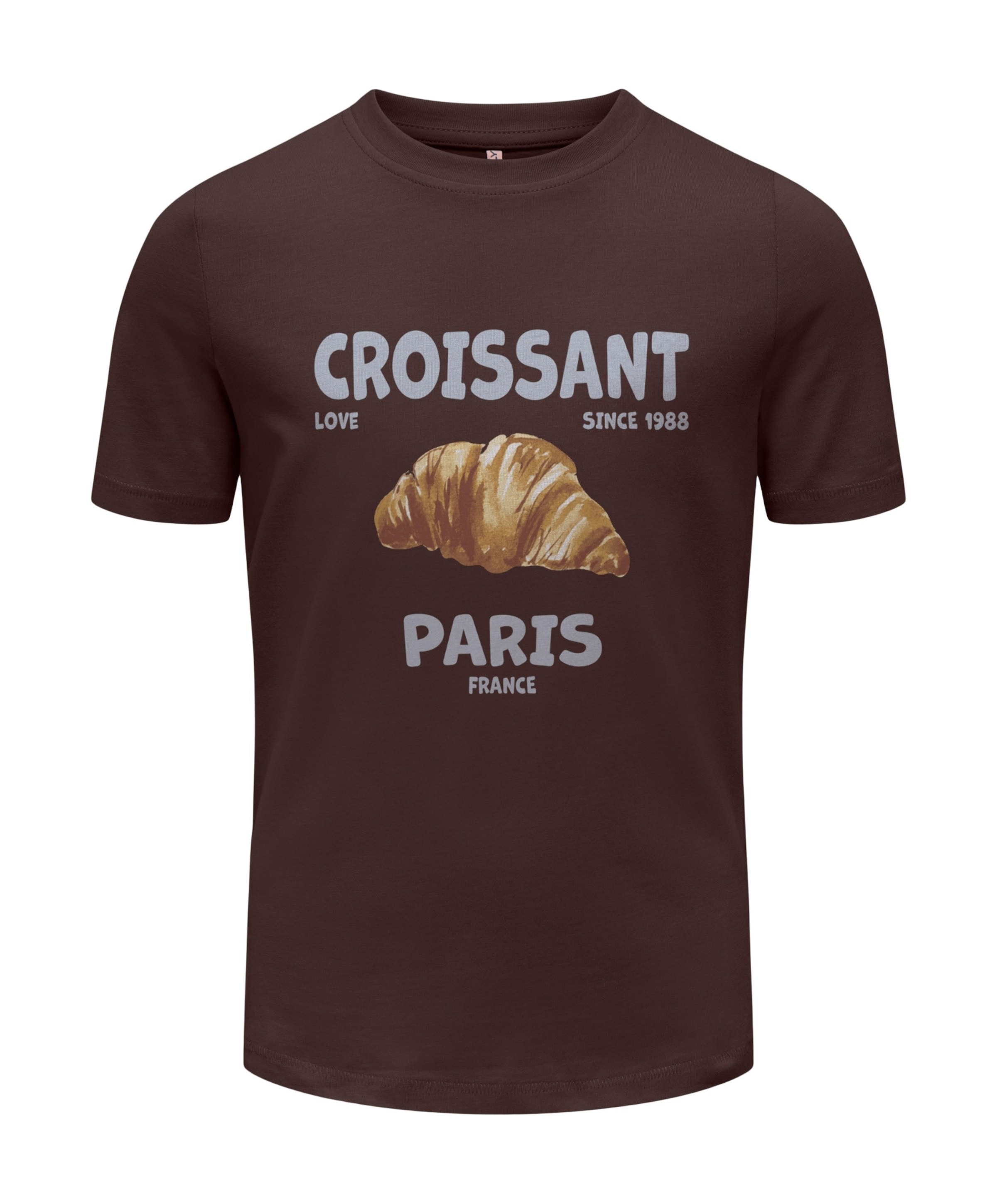 Meisjes T-shirt bruin
