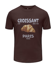 Meisjes T-shirt bruin