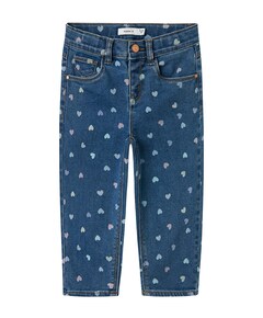 NMFBELLA MOM SHAPED 3555-ON F jeans blauw