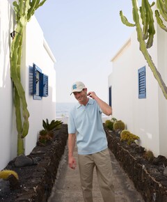 OLAF Slim Elasicated heren pantalon beige