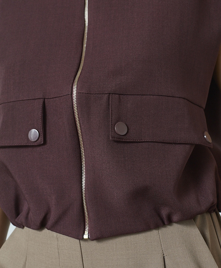 Dames gilet bordeaux