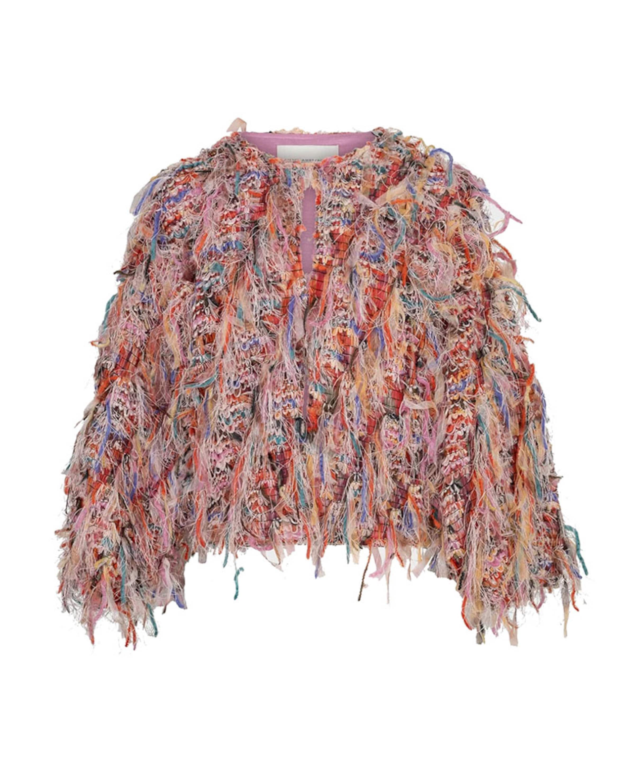 Dames vest multicolor