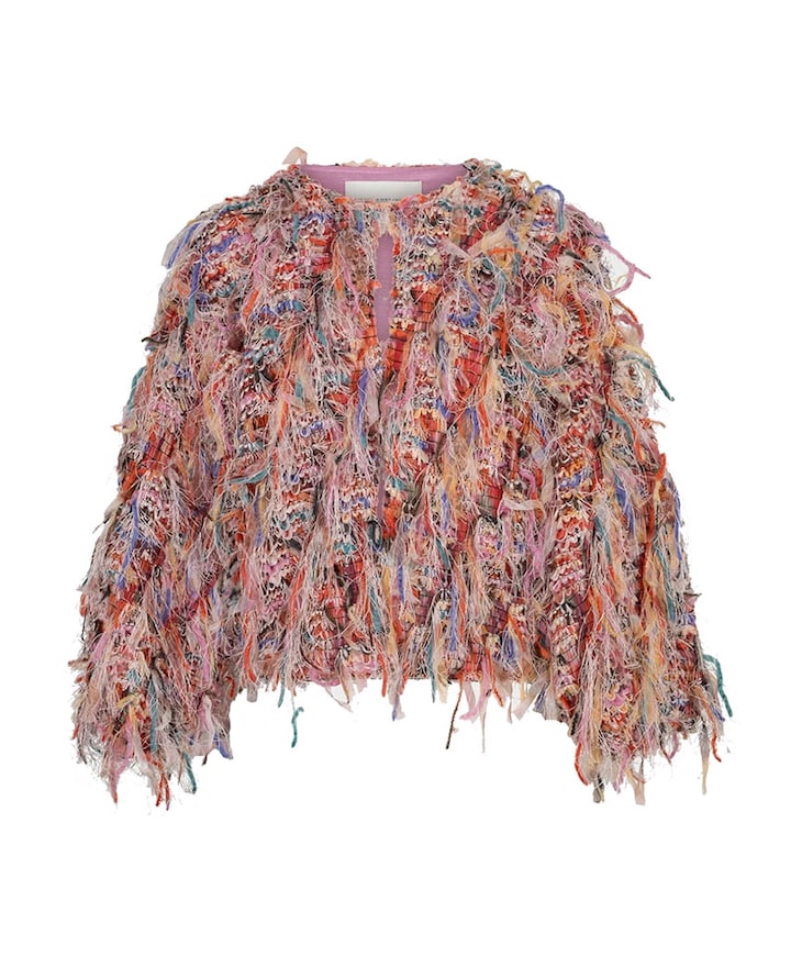 Dames vest multicolor