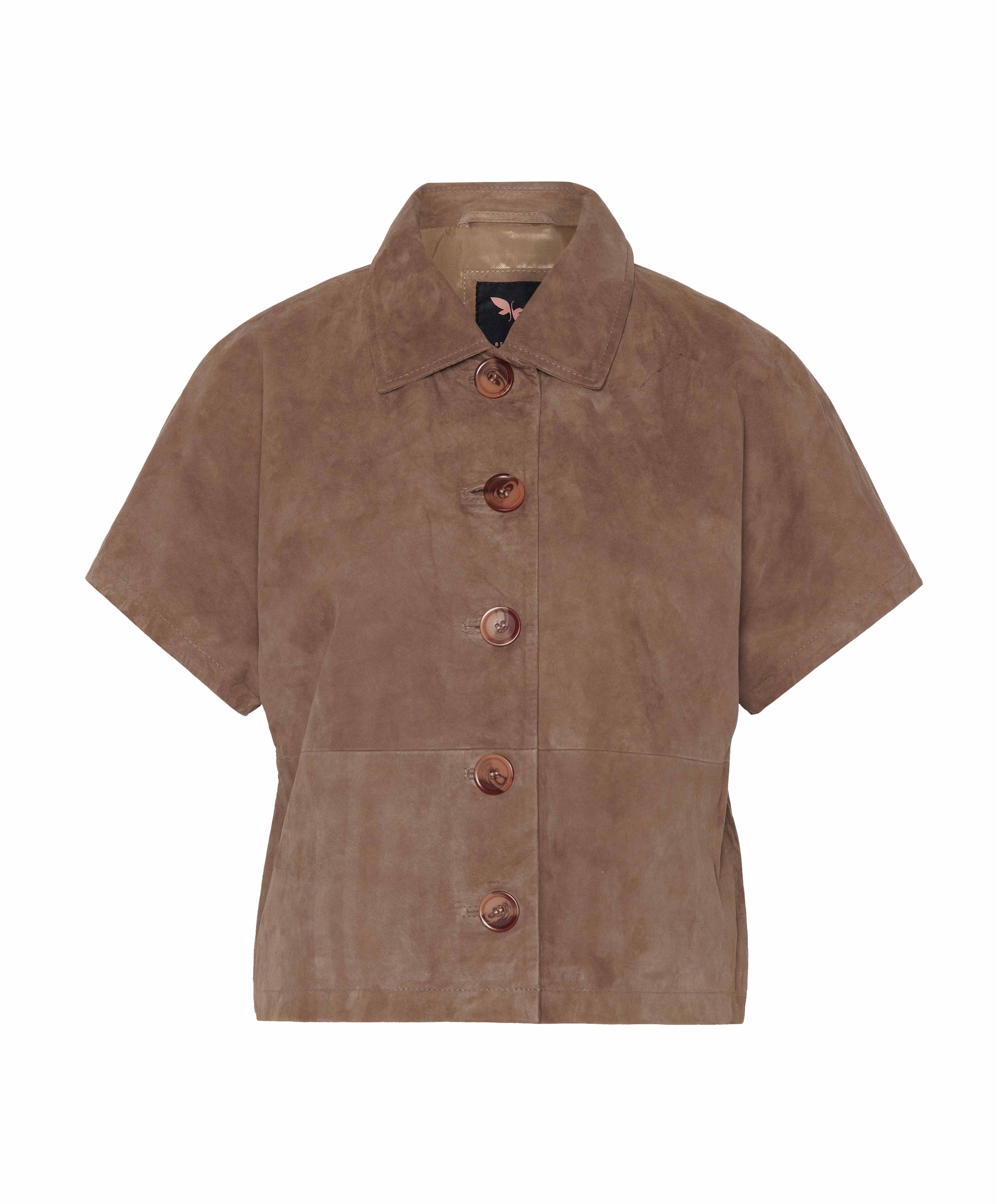 Dames blouse bruin