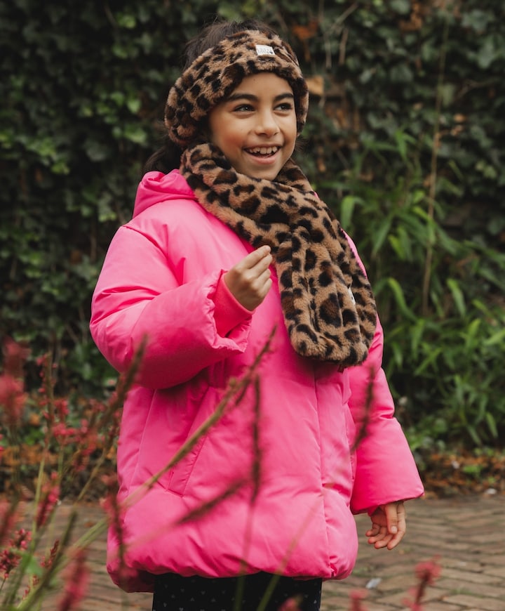 Meisjes jas roze