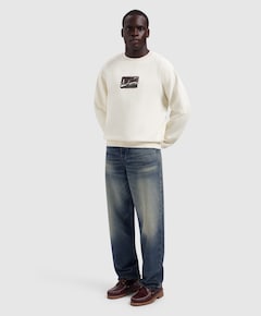 Heren sweater ecru