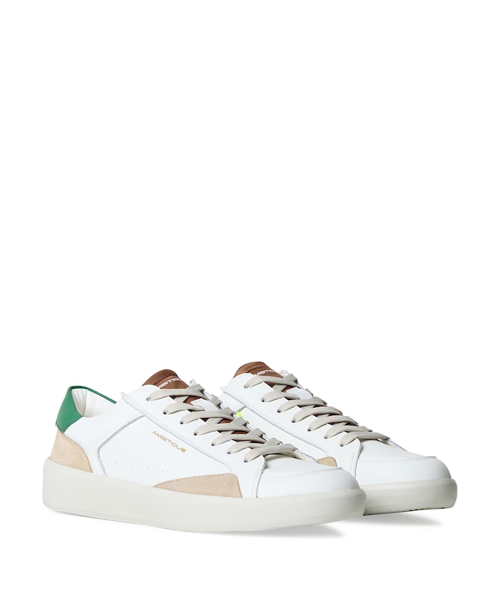 Brixton heren sneakers ecru