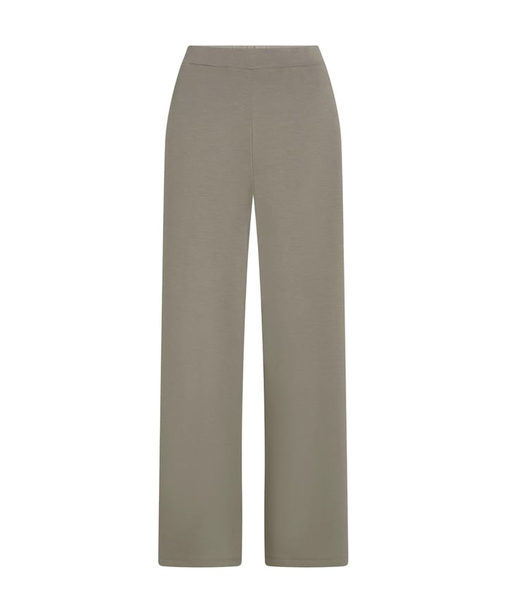 Stripe dames broek beige
