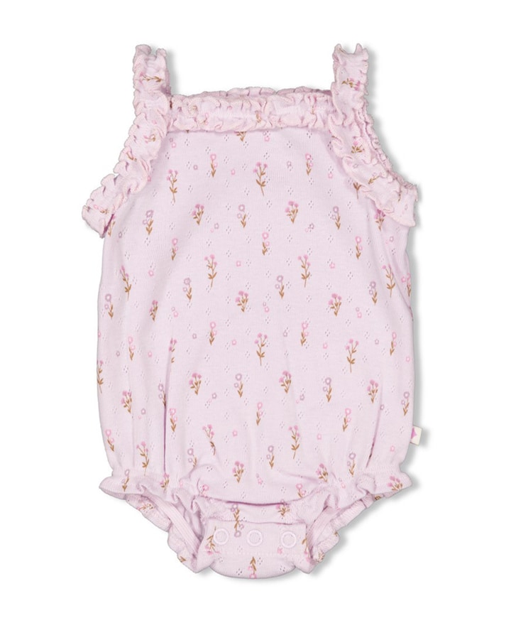 Meisjes babypakje paars